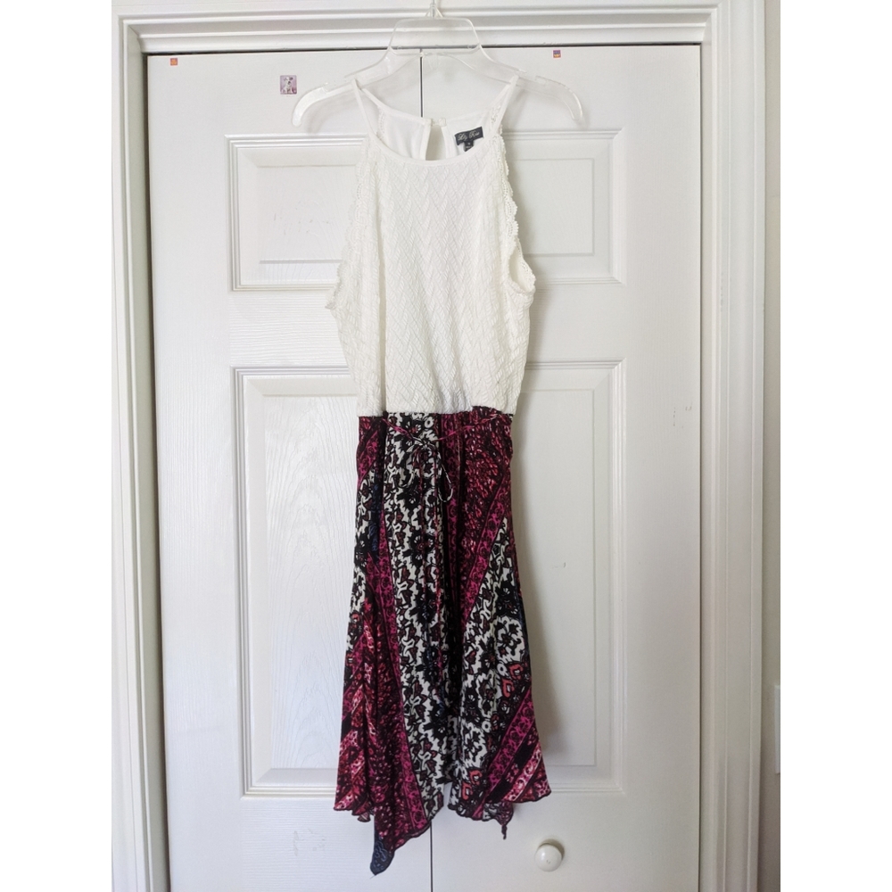 Lily Rose Dress w/ Tie Waist (Size Med)